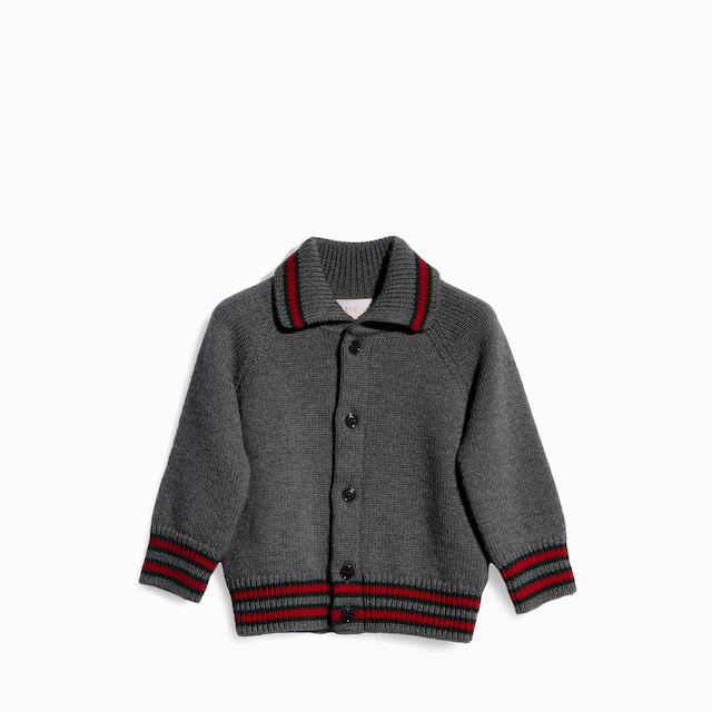 Baby wool cardigan