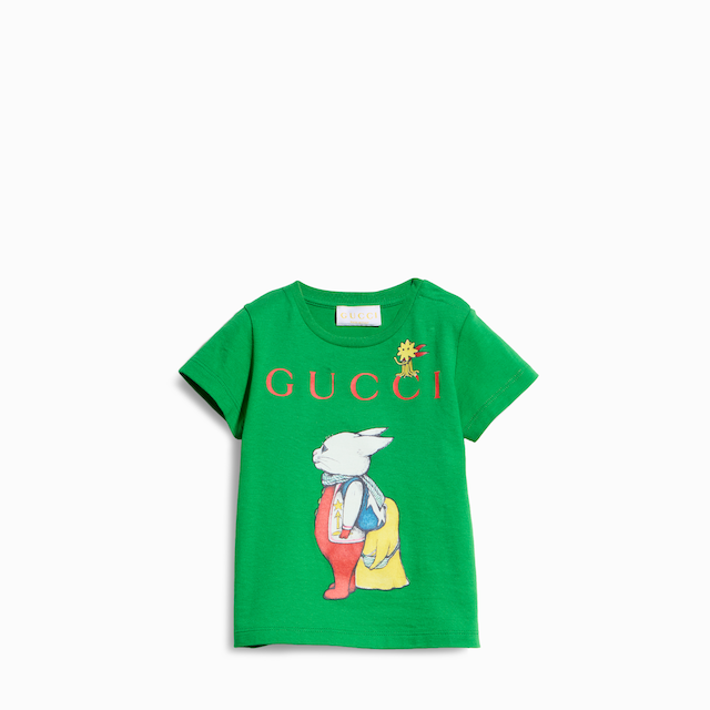 Baby cotton T-shirt with print