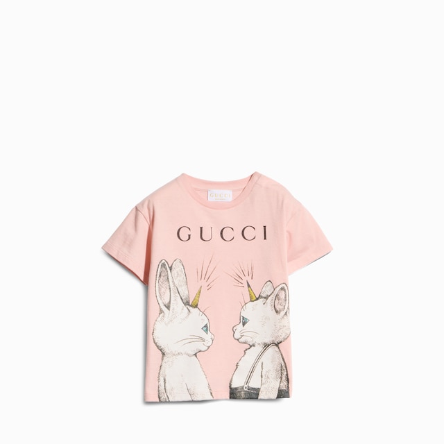 〔ベビー〕ヒグチユウコ プリント コットン Tシャツ