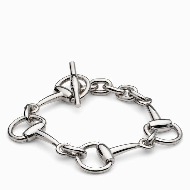 Horsebit chain bracelet