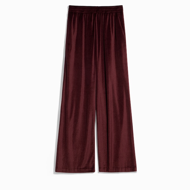 Silk stretch jersey sportswear pants