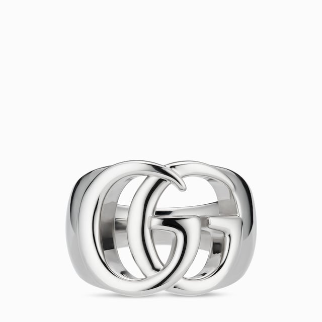 Breiter GG Marmont Ring mit Cut-out-Detail
