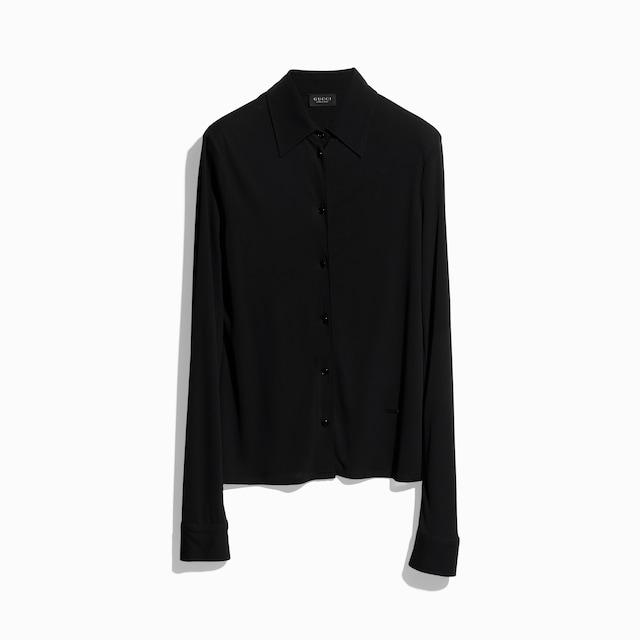 Chemise en crêpe de jersey de viscose léger