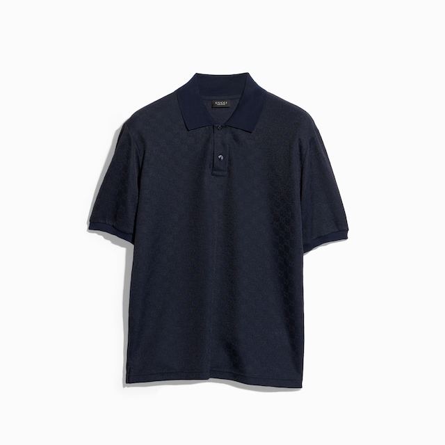 Lightweight GG jersey polo shirt