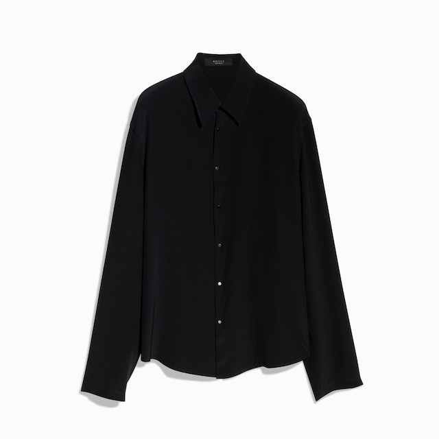 Silk crêpe de chine shirt