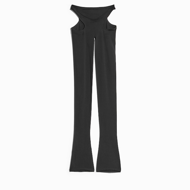 Fine technical knit leggings