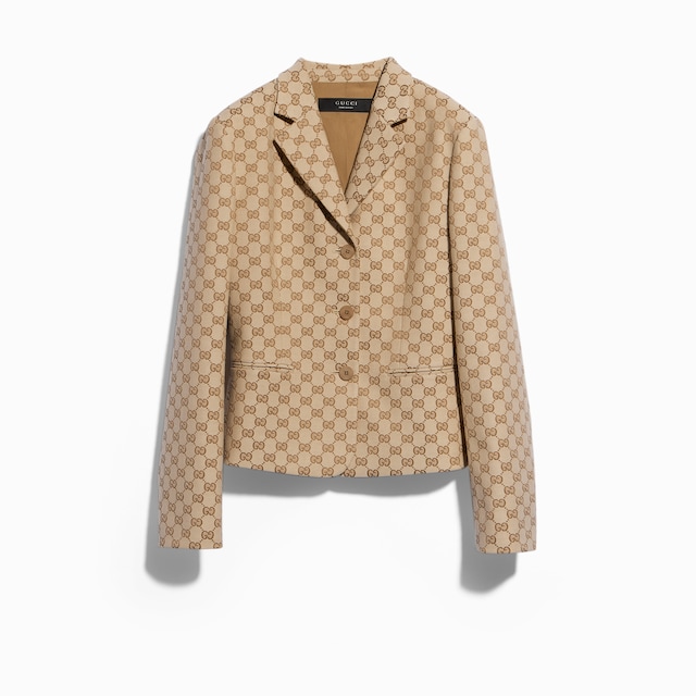 GG cotton canvas jacket