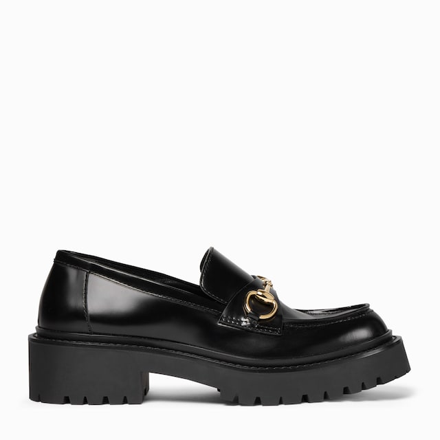 Women's loafer with Horsebit and lug sole