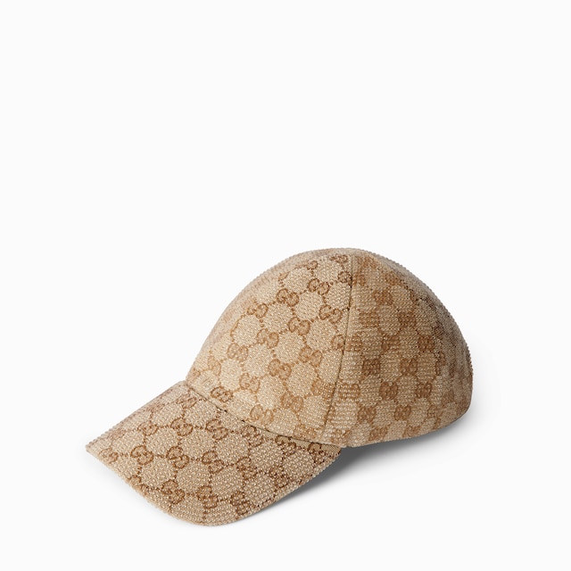 Cappellino da baseball in tessuto GG ricamato