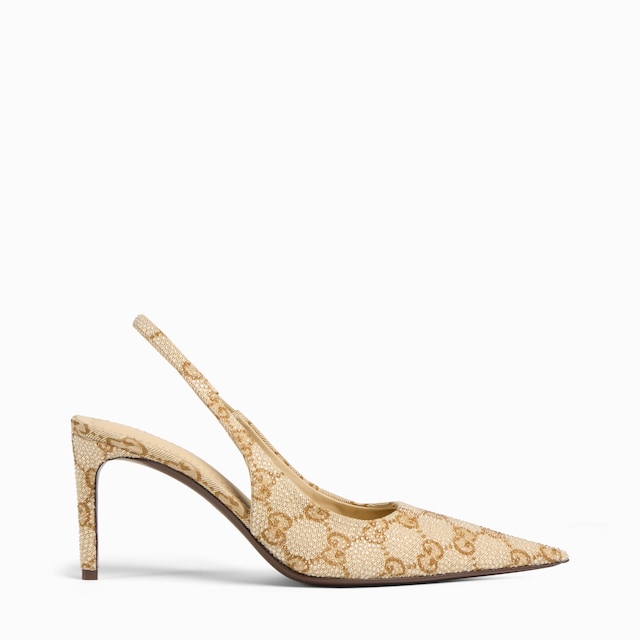 Women's Donna crystal slingback pump