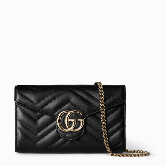 GG Marmont wallet on chain
