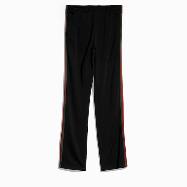 Viscose jersey sportswear pants with Web