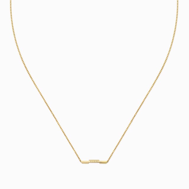 Collar Gucci Link to Love oro 18k