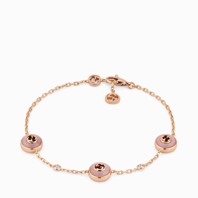 Gucci Interlocking Kettenarmband 18 Karat