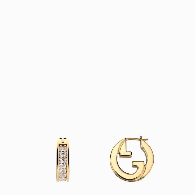 Gucci Blondie crystal mini earrings