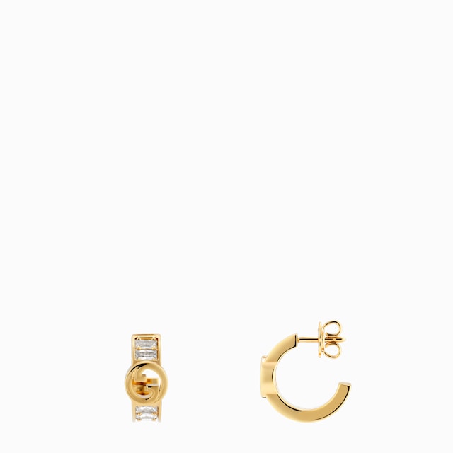 Gucci Blondie crystal mini earrings
