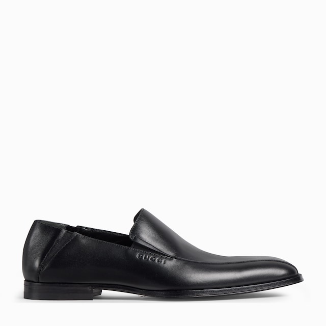 Men's loafer with embossed logo