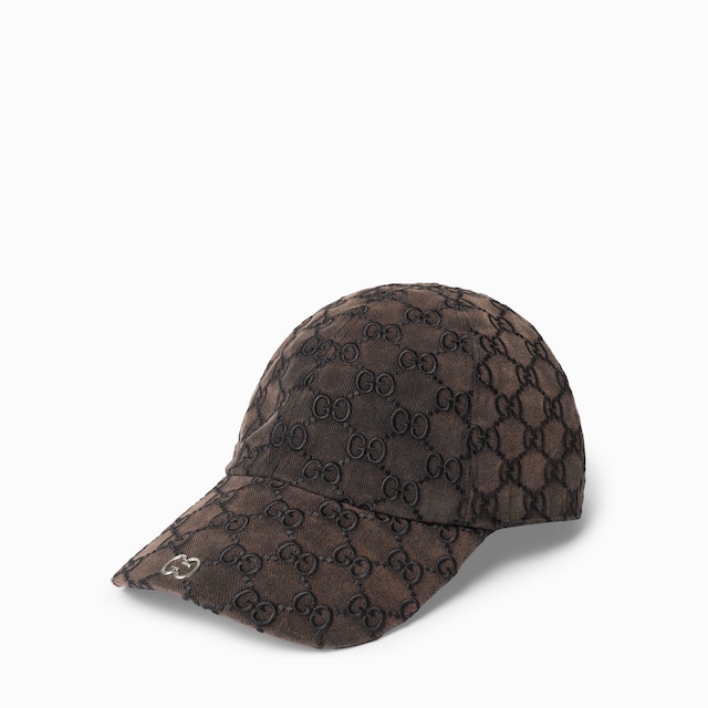 Casquette en toile de coton brodée