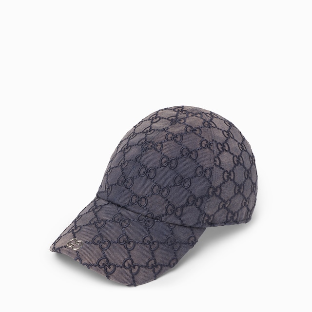 Casquette en toile de coton brodée