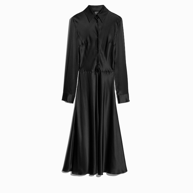 Silk satin dress