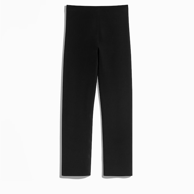 Pantalones de punto elástico