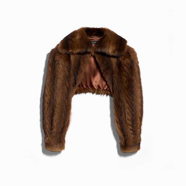 Soft shearling bolero