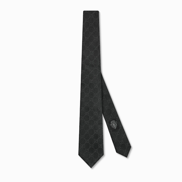 Cravate en jacquard de soie GG