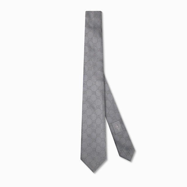 Cravate en jacquard de soie GG