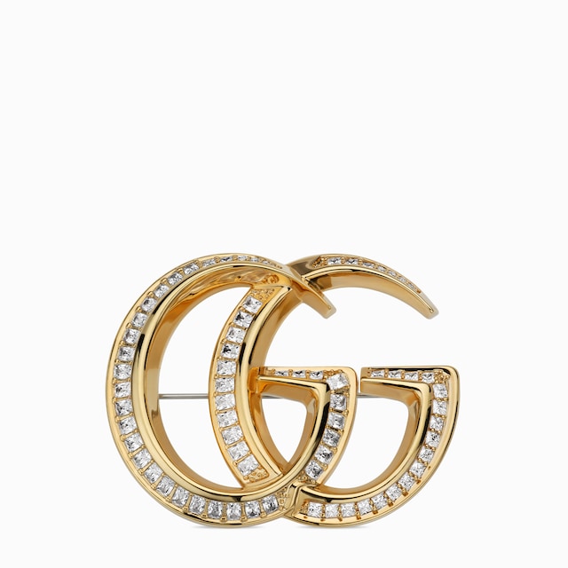 GG Marmont crystal brooch