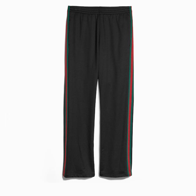 Shiny technical jersey sportswear pants