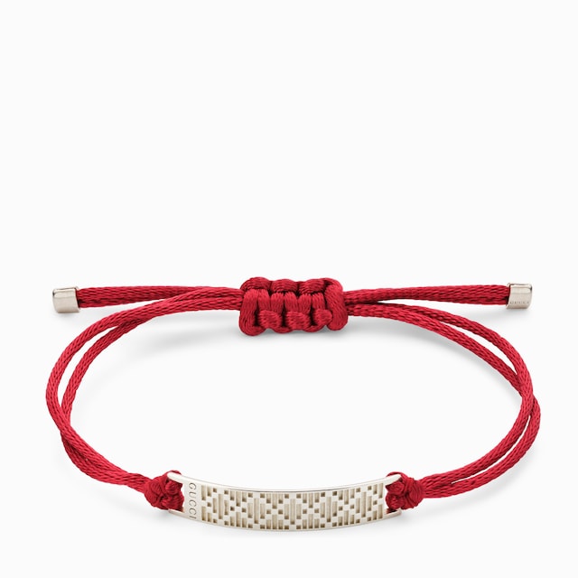 Gucci Diamante cord bracelet