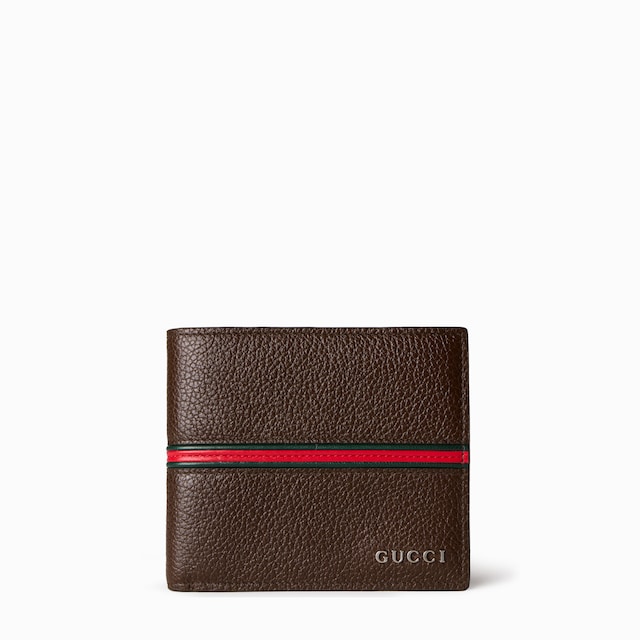 Bi-fold coin wallet with Web