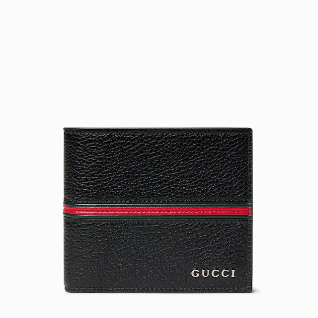 Bi-fold coin wallet with Web