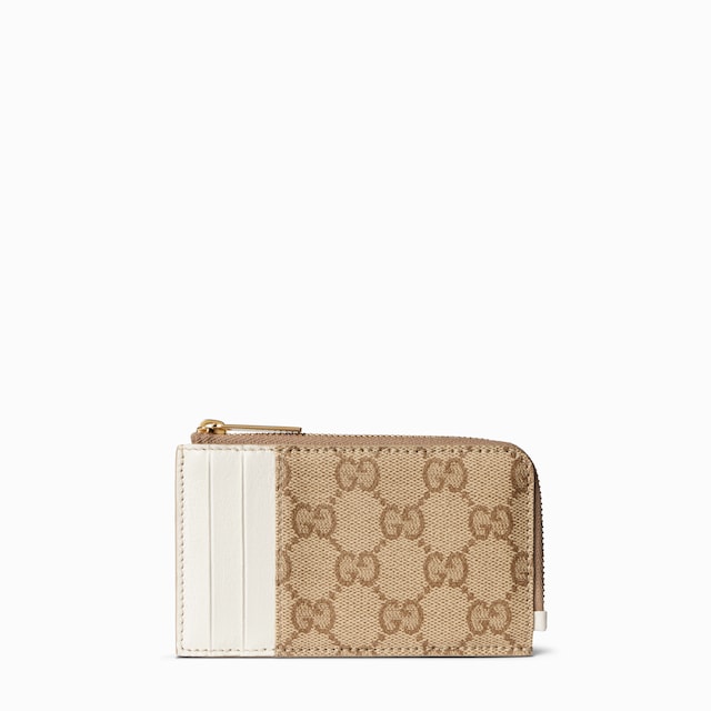 กระเป๋าใส่บัตร Zip card case with color slots