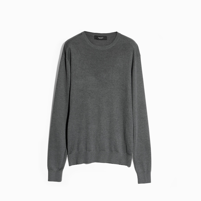 Fine silk knit sweater