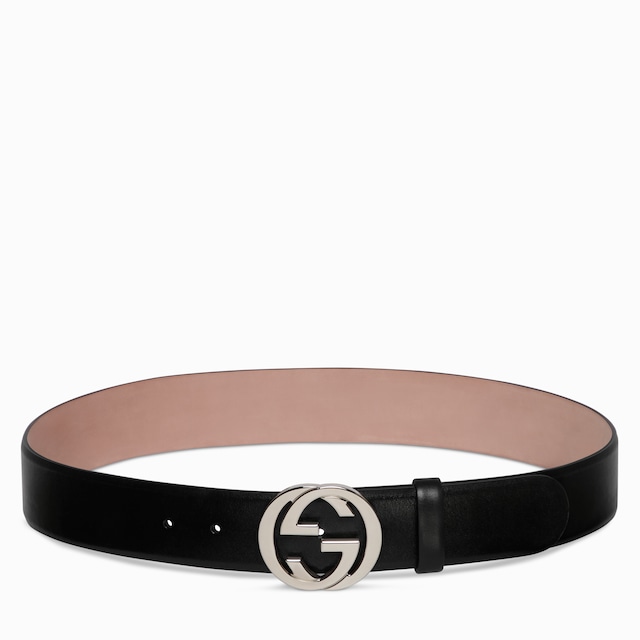 Belt with Interlocking G buckle