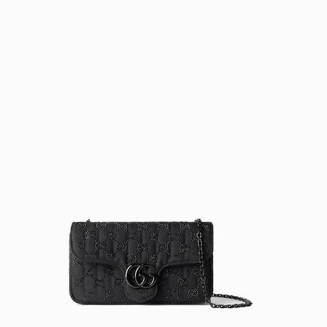 Jetset GG Marmont crystal small shoulder bag