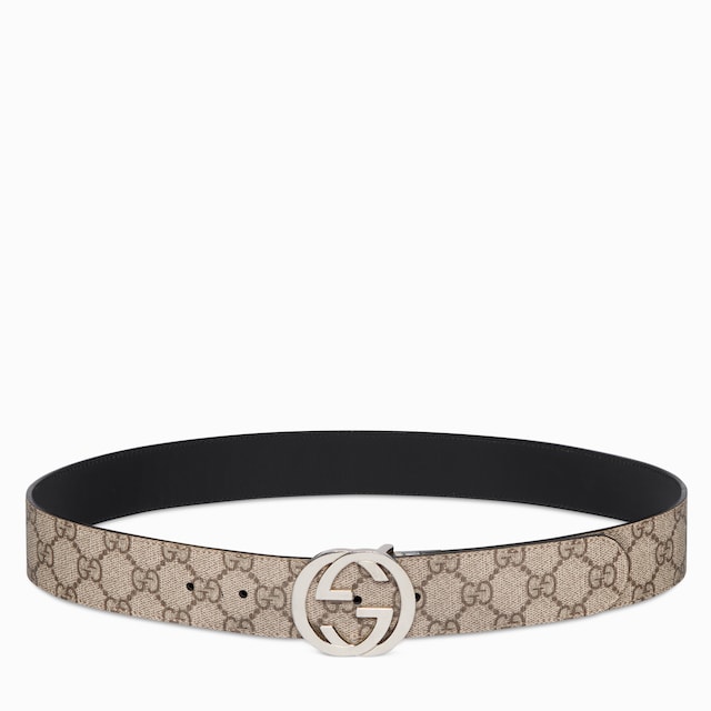Ceinture réversible avec boucle GG