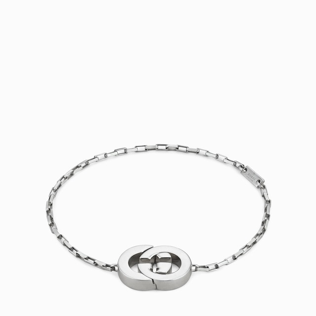 Bracciale Gucci Interlocking con ciondolo