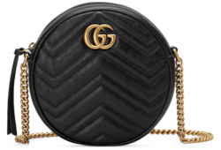 GG Marmont mini round shoulder bag