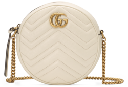 GG Marmont mini round shoulder bag