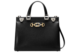 Gucci Zumi grainy leather medium top handle bag