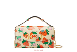 Gucci Zumi Strawberry print mini bag