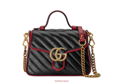 GG Marmont mini top handle bag