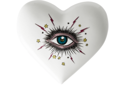 Porcelain box with Star Eye print