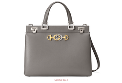 Gucci Zumi grainy leather medium top handle bag