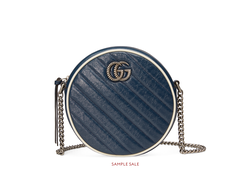 GG Marmont mini round shoulder bag