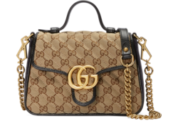 GG Marmont mini top handle bag