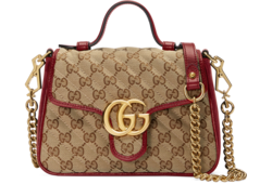 GG Marmont mini top handle bag