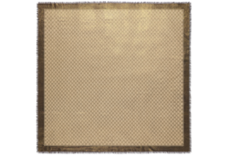 Châle en jacquard de laine GG brillant